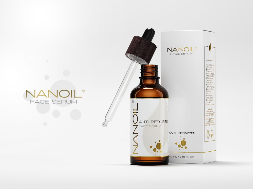 recommended face serum for redness Nanoil