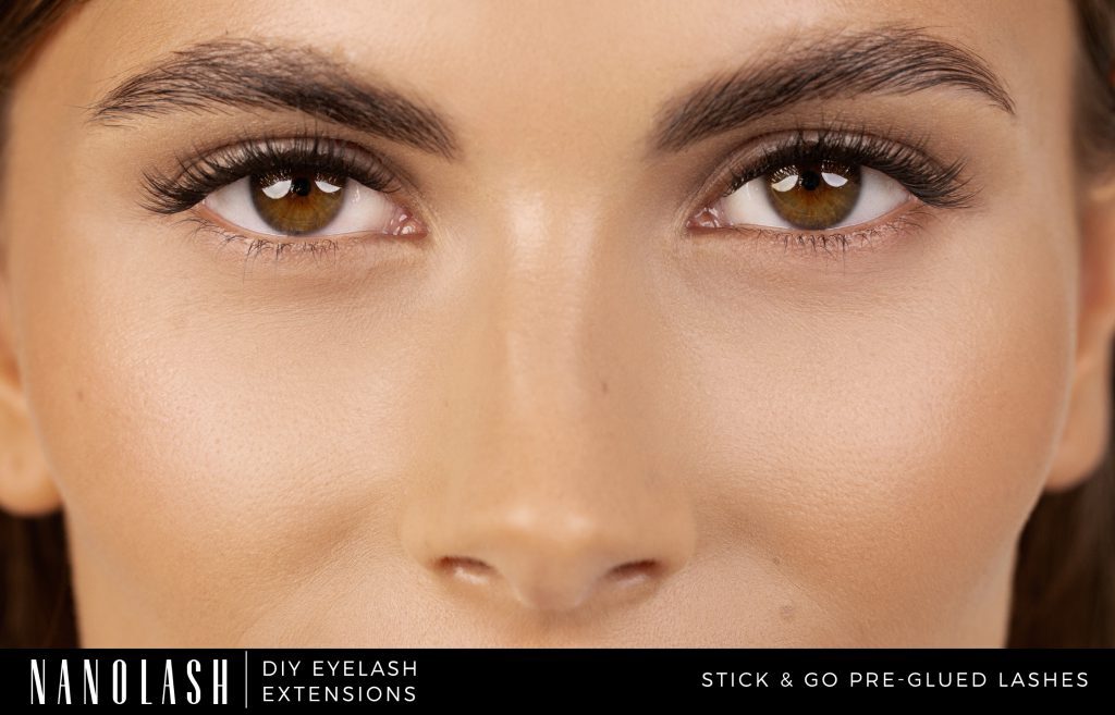 nanolash pre glued lashes clusters